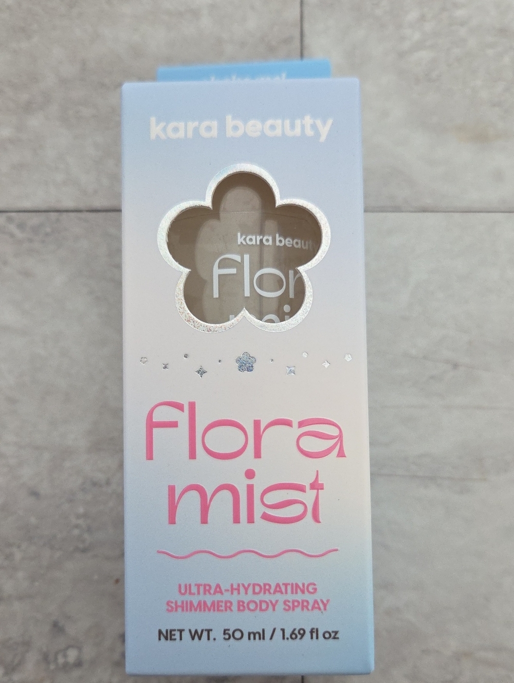 Kara Beauty Flora Mist SNOWDROP Ultra-Hydrating Shimmer Body Spray 50ml